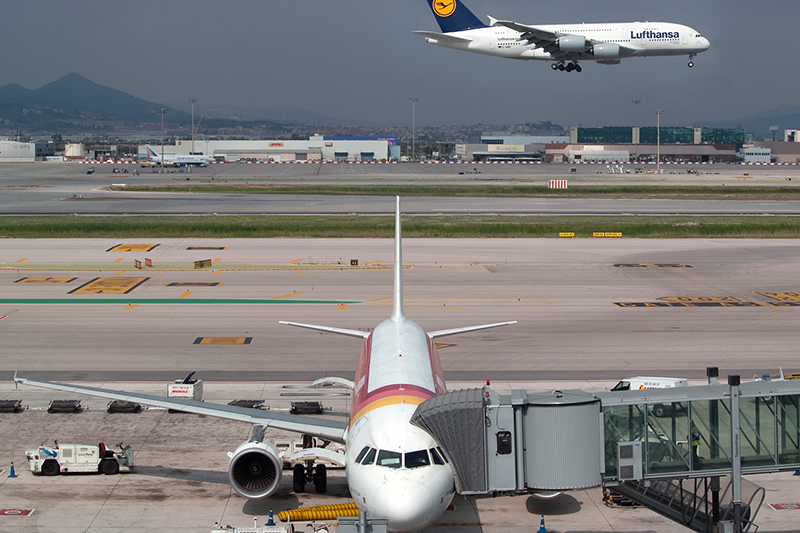 Empleo en aeropuertos